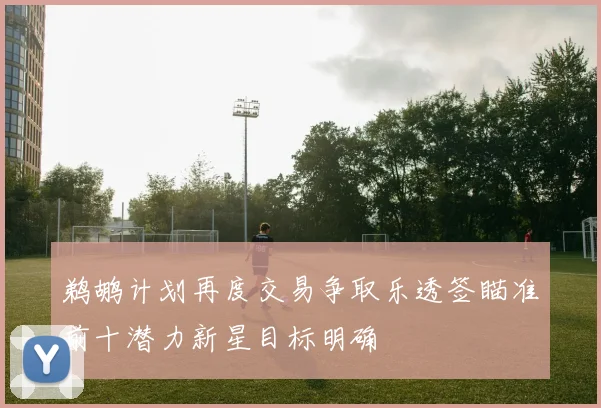 鹈鹕计划再度交易争取乐透签瞄准前十潜力新星目标明确